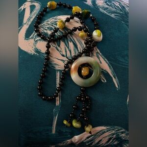 Beaded & Stone Necklace from Singapore